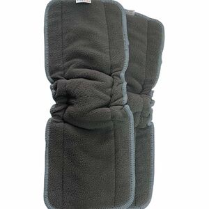 ALVABABY Cloth Diaper Liner–Soft Fleece Absorbent Inserts, Reusable Eco-Friendly